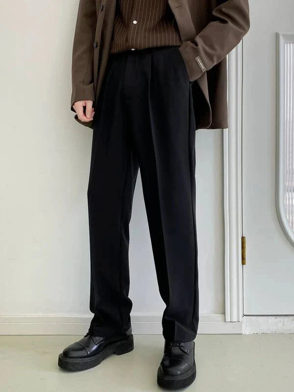 Men Korean Formal Baggy Pants