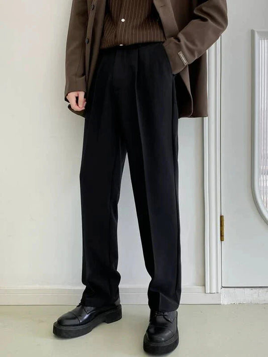 Men Korean Formal Baggy Pants